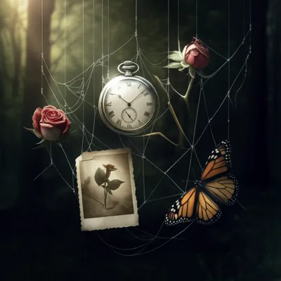 Illustration spiderweb - Image 1