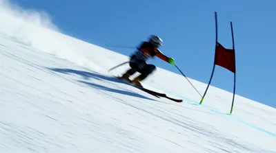 Illustration downhill