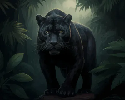 Illustration panthers - Image 1