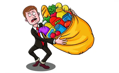 Illustration unwieldy