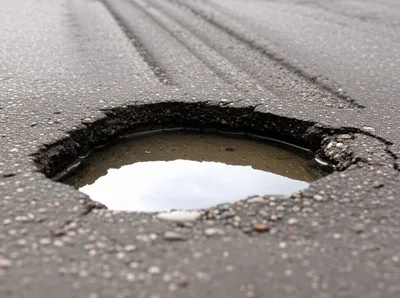 Illustration pothole - Image 1