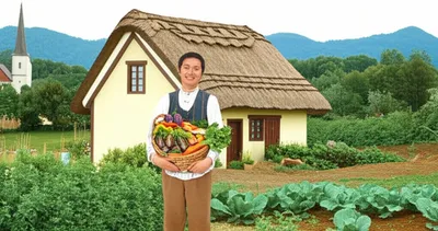 Illustration villager