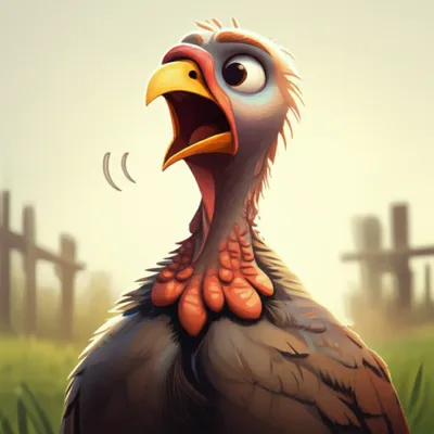 Illustration gobbling - Image 1
