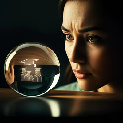 单词"expects"的视觉插图 - 预计，期望.
