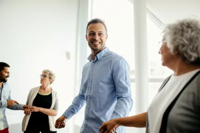 Illustration parishioner