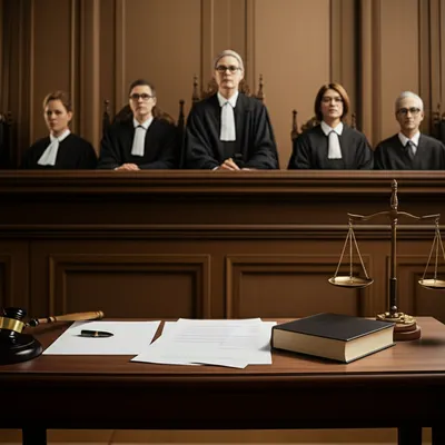 Illustration tribunal