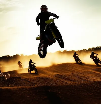 Illustration motocross - Image 1