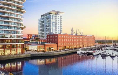 Illustration dockland