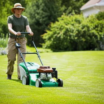 Illustration lawnmower - Image 1