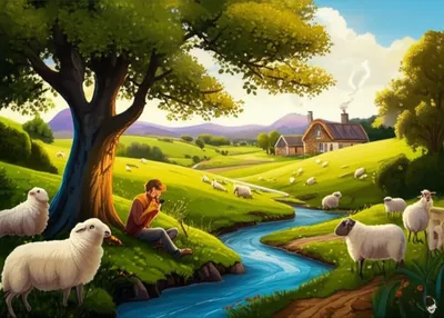 Illustration bucolic - Image 1