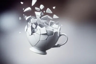 Illustration smashed