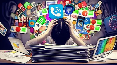 Illustration distracted - Image 1