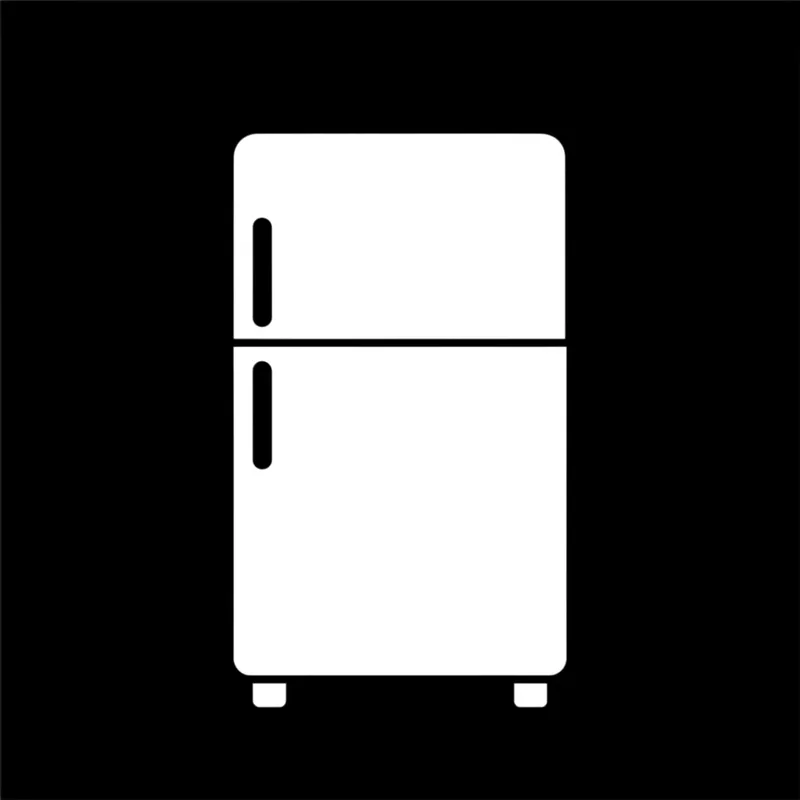 Illustration visuelle du mot « refrigerator » - Réfrigérateur, frigo