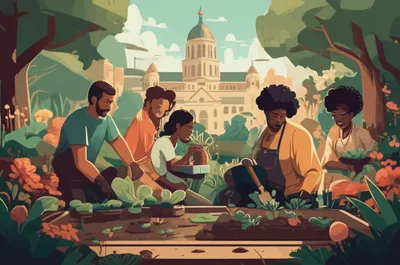 Illustration socialise - Image 1