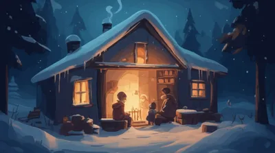 Illustration hutting - Image 1