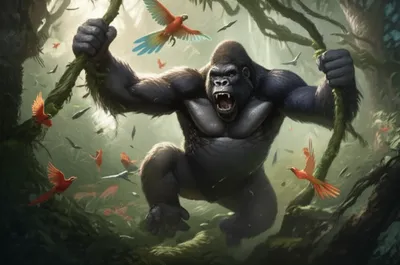 Illustration ape - Image 1