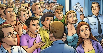 Illustration overbooking