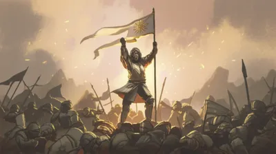 Illustration emblazoned - Image 1