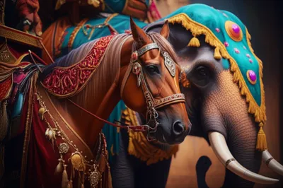 Illustration caparison