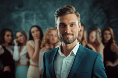 Illustration womanizing - Image 1