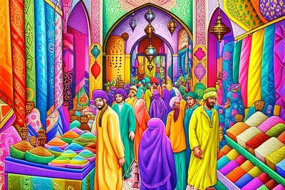 Illustration bazaar - Image 1