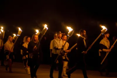 Illustration flambeaux - Image 1