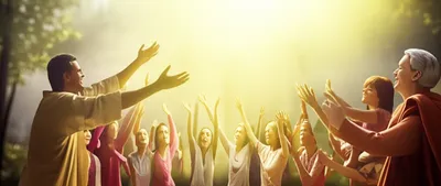 Illustration benediction