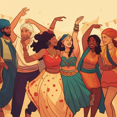 Illustration mingle - Image 1