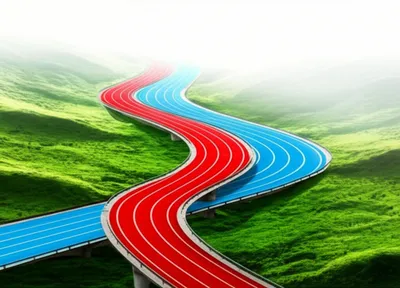 Illustration converging - Image 1