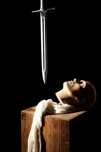 Illustration decapitating