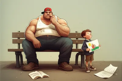 Illustration meathead - Image 1