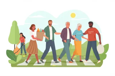 Illustration charitable