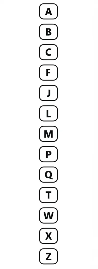 Illustration alphabetical - Image 1