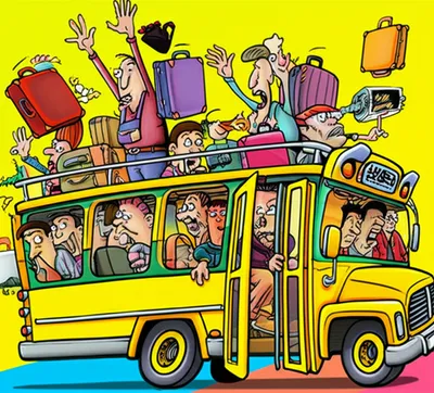 Illustration overcrowded - Image 1