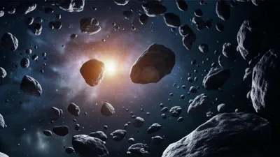 Illustration planetoids