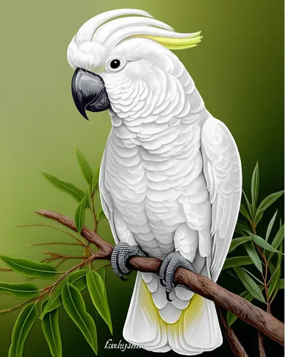 Illustration cockatoo - Image 2