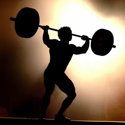 Illustration weightlifting - Image 1