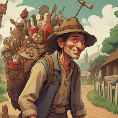 Illustration pedlar - Image 1