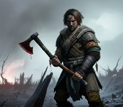 Illustration barbarian - Image 1