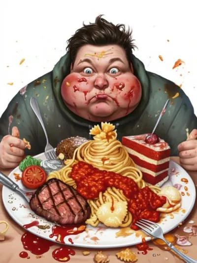 Illustration gormandizes