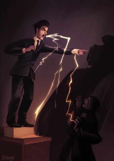 Illustration invective