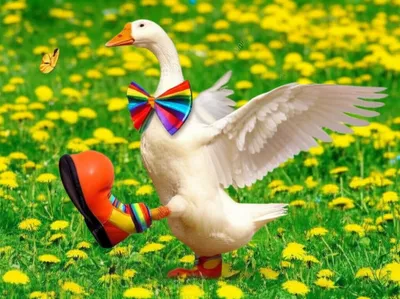 Illustration geese - Image 1