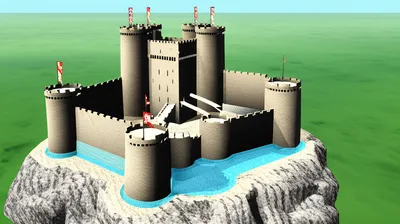 Illustration castles