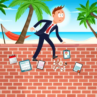 Illustration shirking - Image 1