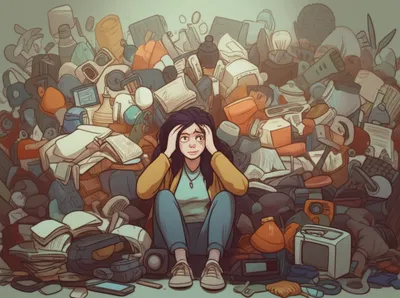 Illustration hoarding - Image 1