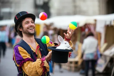 Illustration jongleur - Image 1