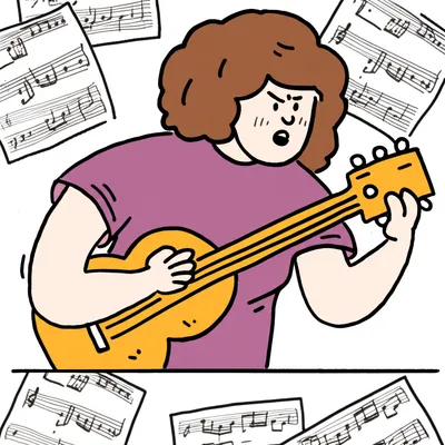 Illustration untalented