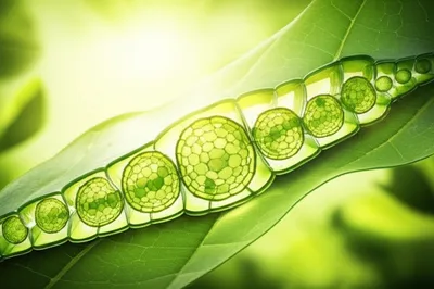 Illustration chloroplast
