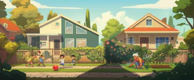 Illustration neighbors