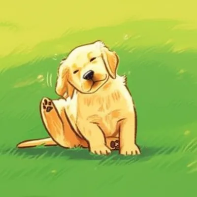 Illustration scratching